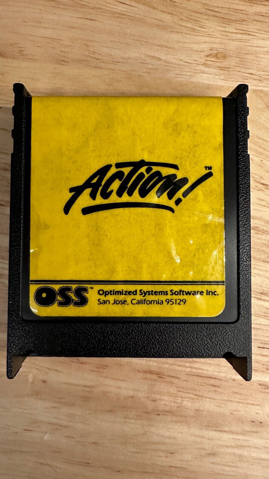 OSS Action Programming Cartridge for Atari 8-Bit computers TESTED-WORKS-CLEAN