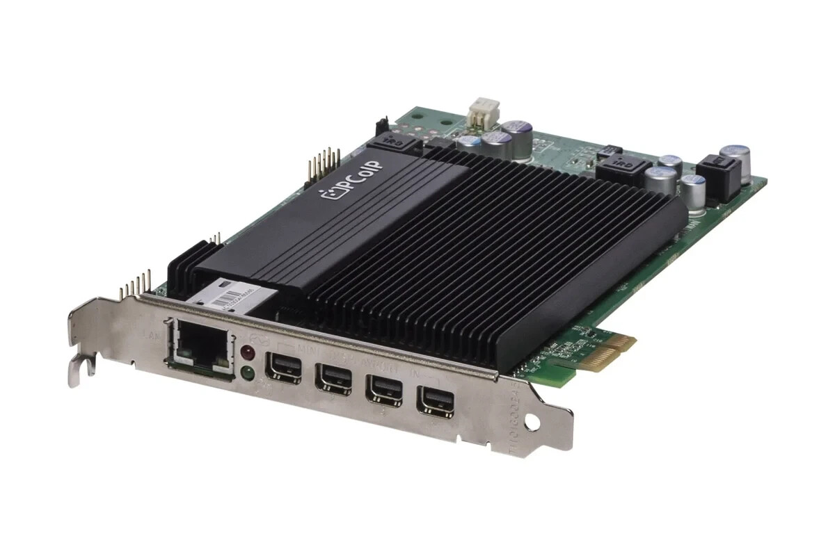 Dell Teradici HC-2240 PCIe Quad Mini Display Port PCoIP Remote Access Card WCWRN