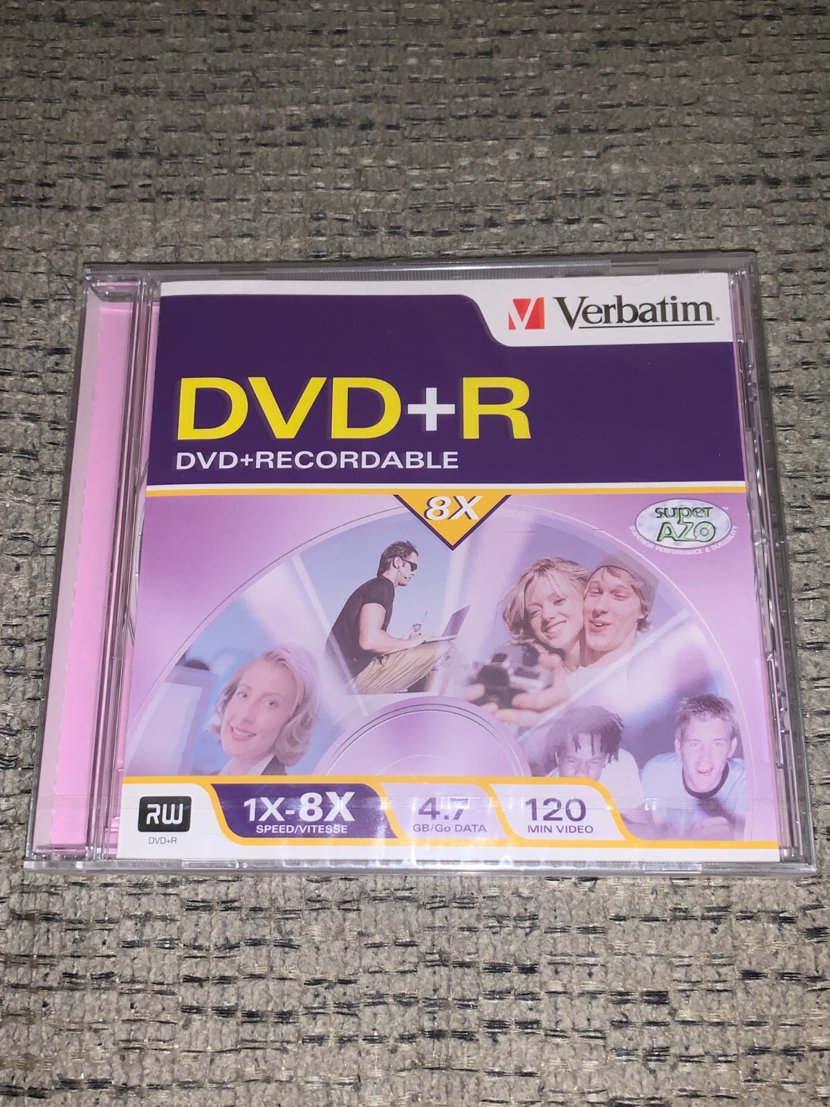 Brand New Still Sealed Verbatim DVR+R Recordable  4.7GB 8X-Speed