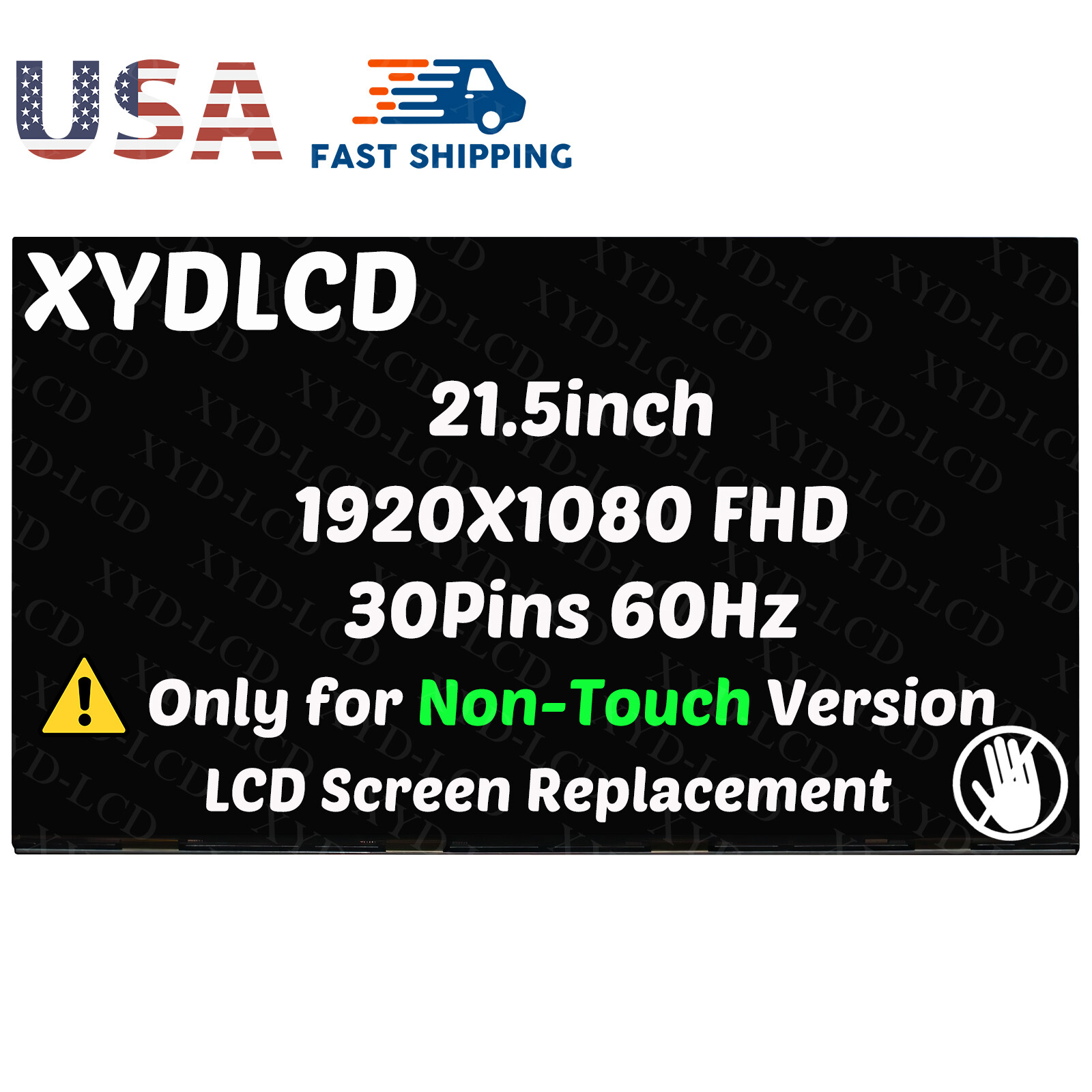 21.5inch for Lenovo IdeaCentre AIO 3 22IAP7 LCD Screen Display Panel F0GG000RUS