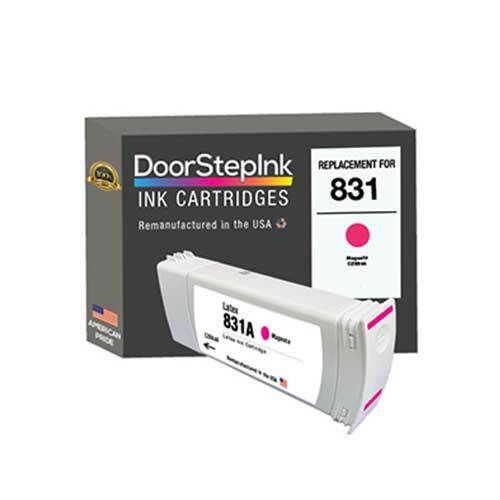 DoorStepInk Remanufactured In The USA For HP 831 Magenta CZ684A 