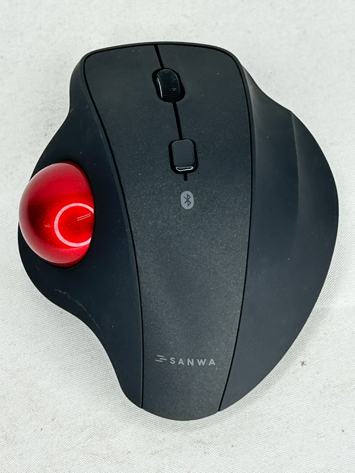 Sanwa Supply Bluetooth Mouse Trackball Quiet 3Button Optical