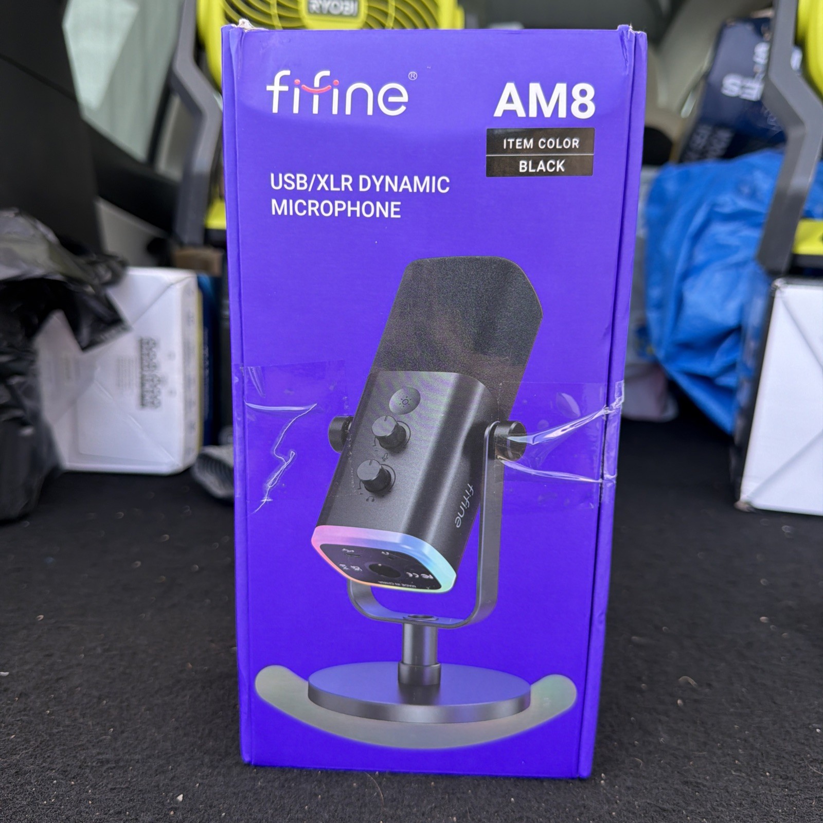 Fifine AM8 USB/XLR Dynamic Black microphone