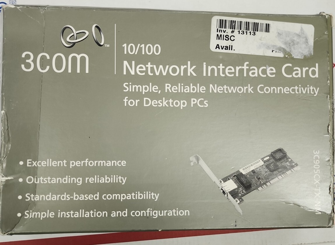 3Com 3C905CX-TX-NM 10/100  NIB