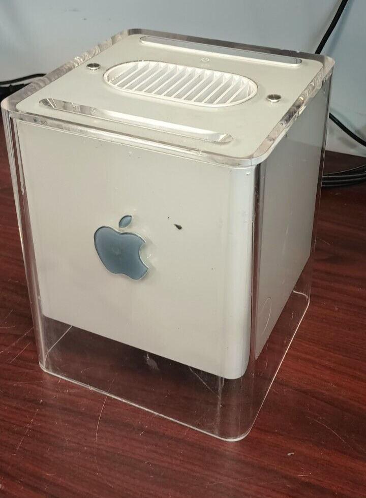 Retro Apple Power Mac G4 Cube 450MHz, 1M Cache/64MB, NO HDD/OS * READ * #95