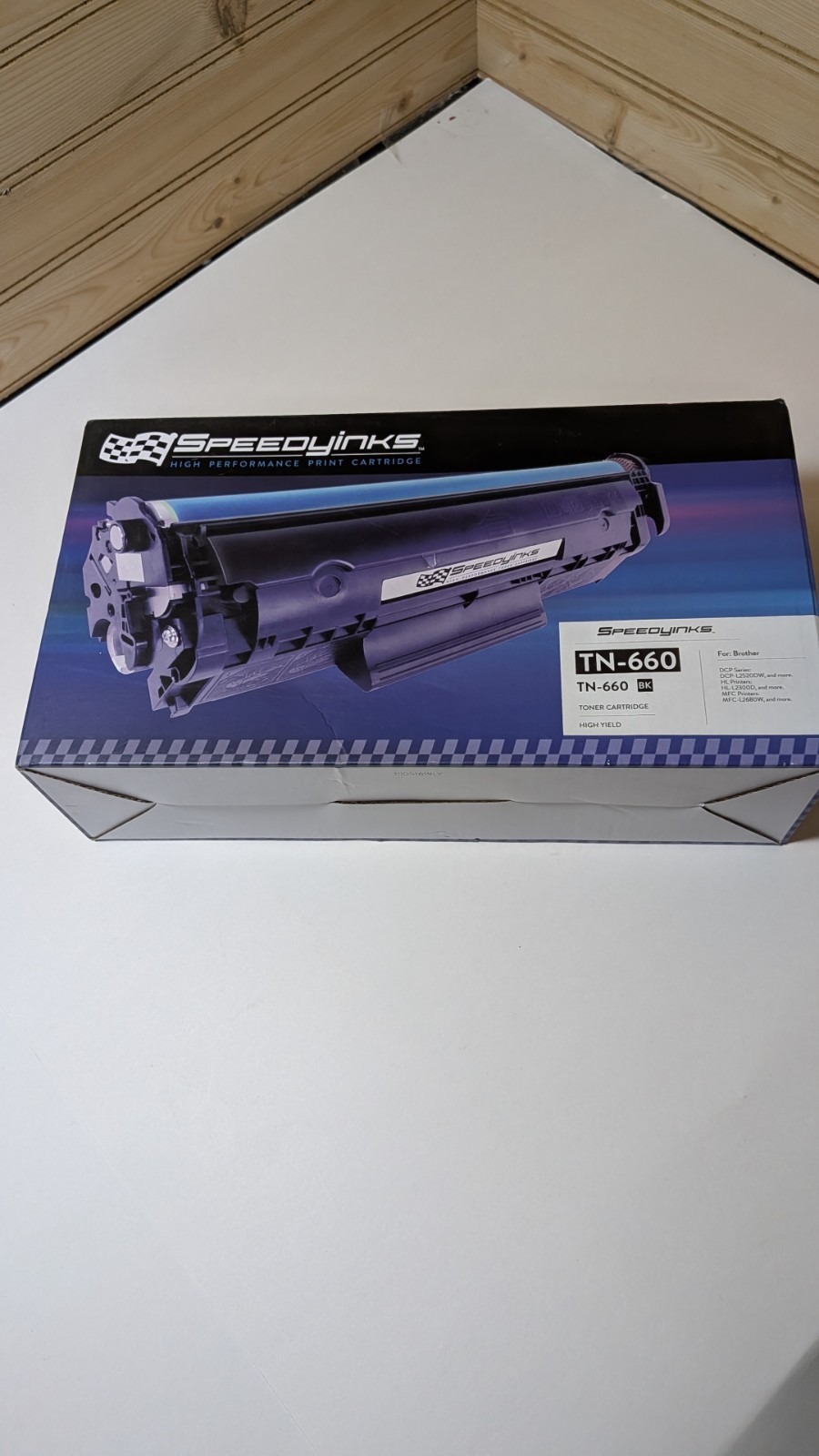 Speedy Inks TN660 High-Yield Black Toner Cartridge Sealed In Open Box