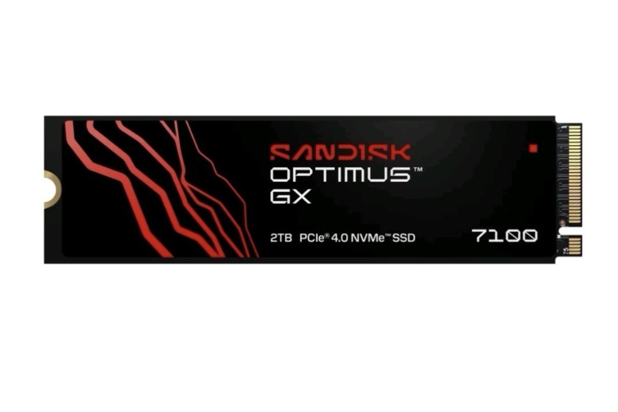 Sandisk Optimus GX 7100 2tb PCle 4.0 x4 M.2 2280 NVMe SSD Brand New 