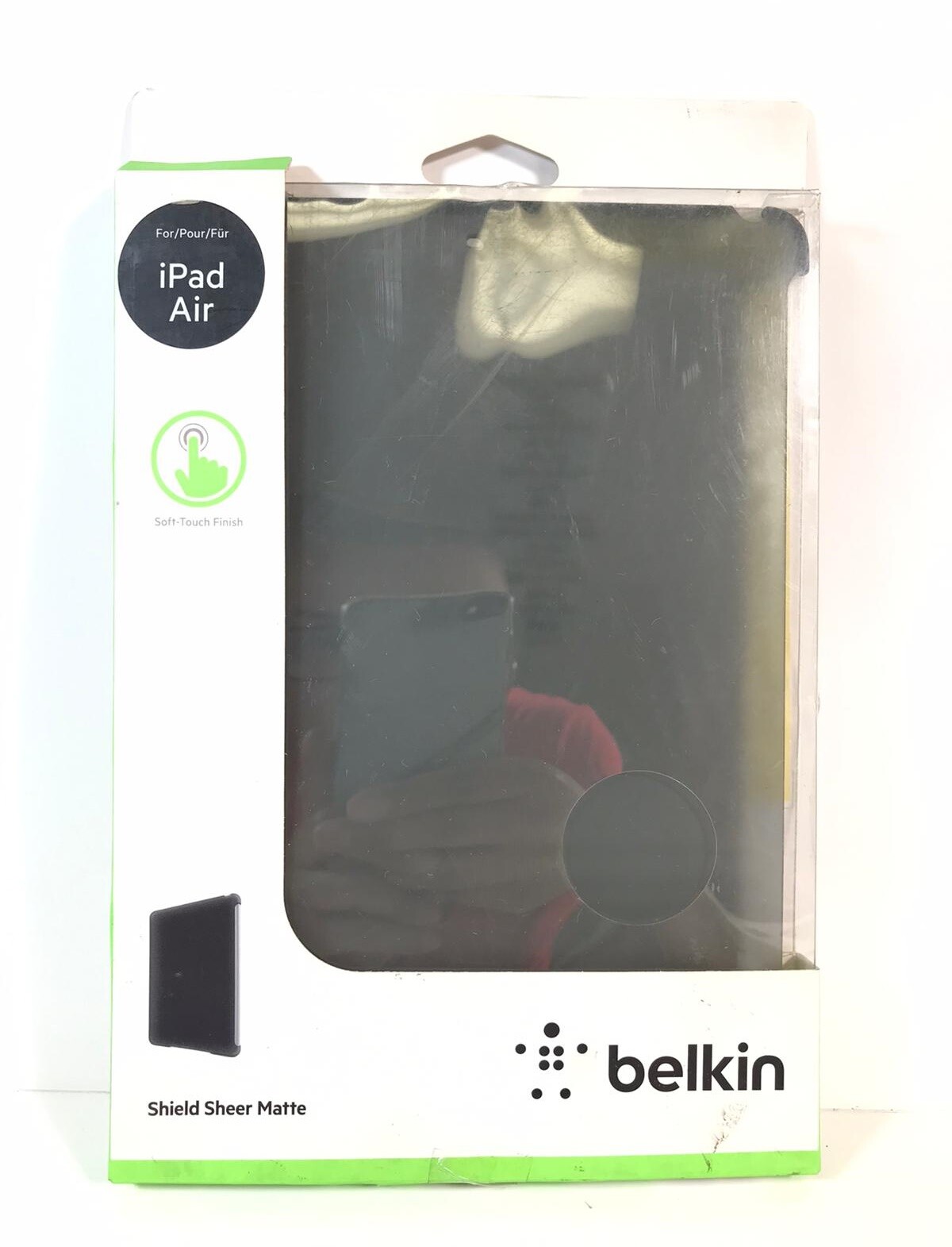 Belkin Shield Sheer Matte Case for iPad Air, Smoke