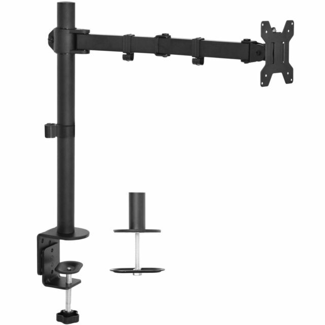 VIVO STAND-V001 Single Monitor Desk Mount Stand-New