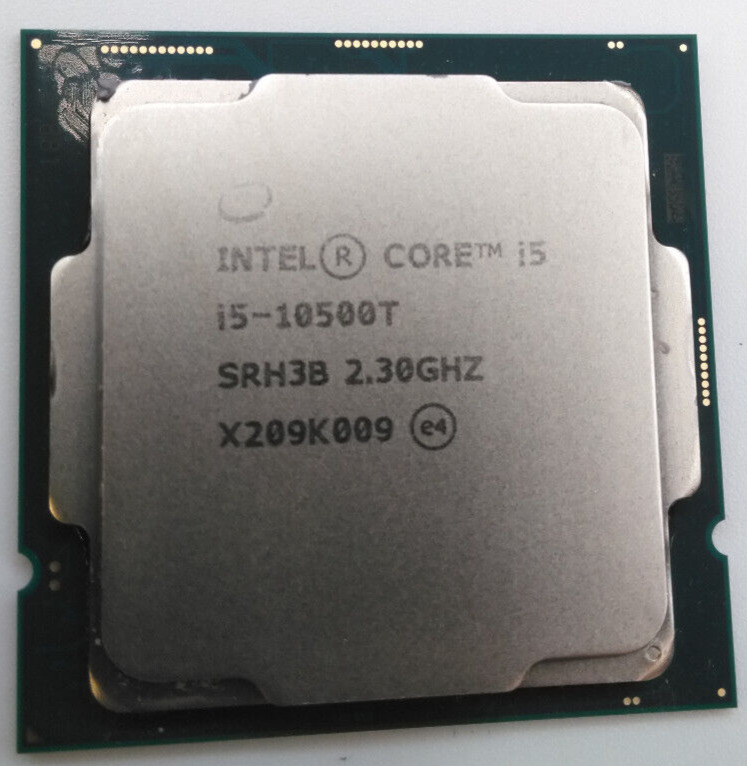 Intel Core i5-10500T 2.3GHz 6-Core, 12-Thread, 12M 8GT/s LGA1200 CPU SRH3B