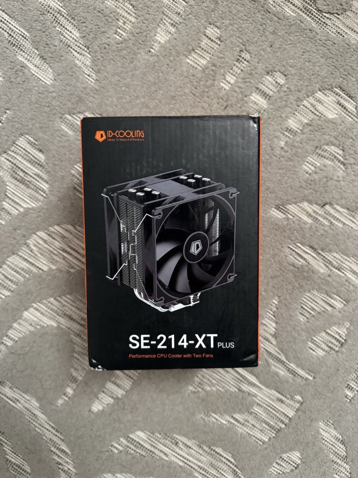 ID-COOLING SE-214-XT PLUS CPU Cooler Dual 120mm Fans 76.16 CFM 1800RPM