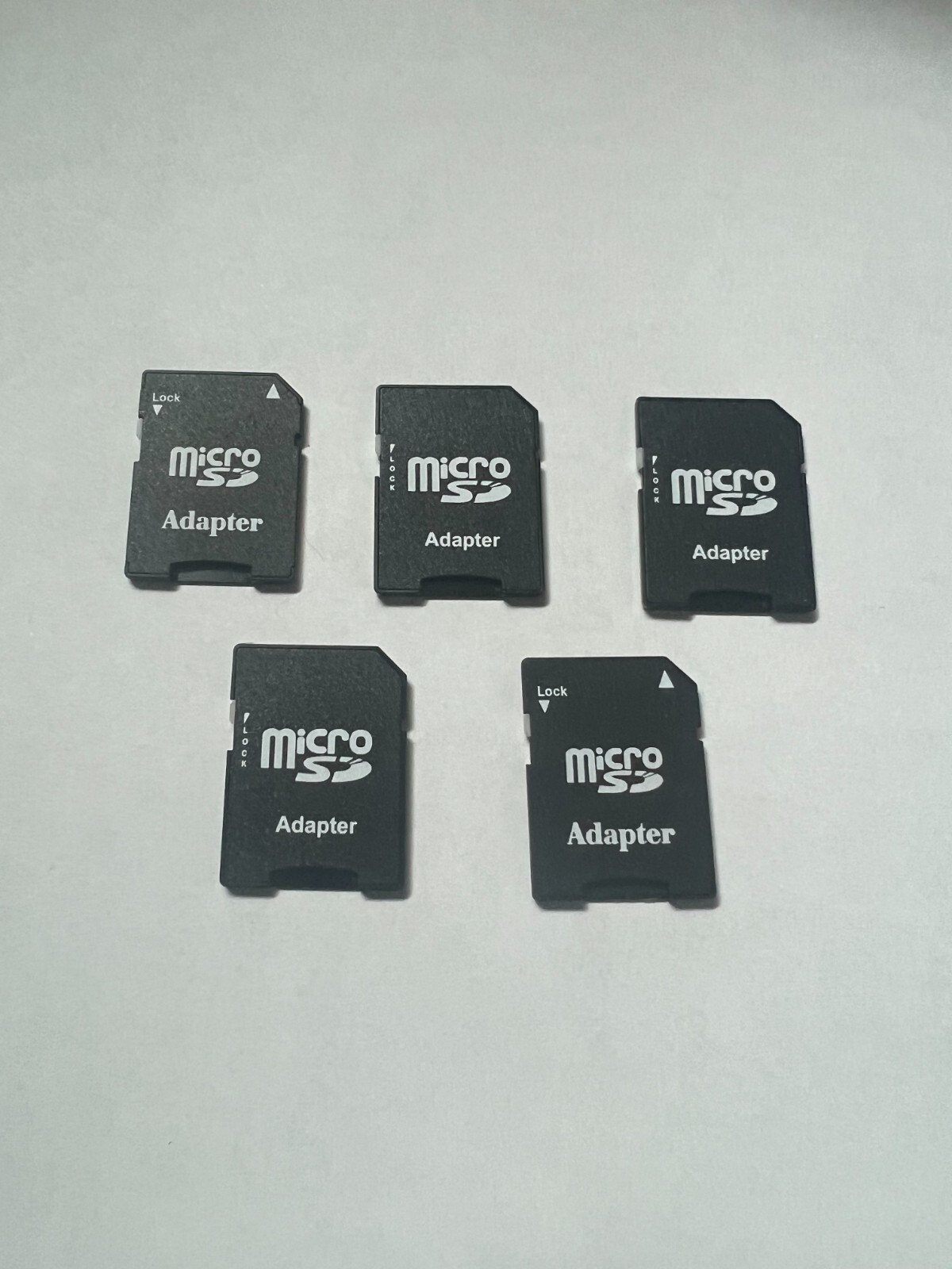 5x Micro Center Adapter Micro SD SDXC SDHC TF Class 10 Memory Card Adapter