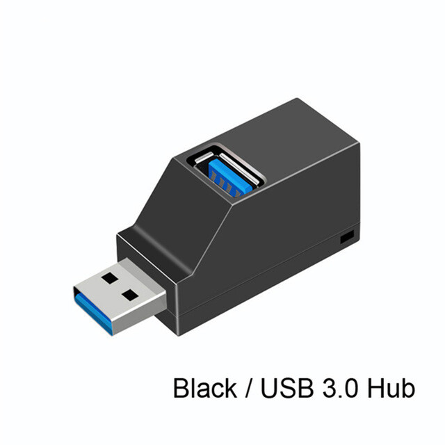 Mini 3 Port USB 3.0 Splitter Hub High Speed ​​Data Transfer Splitter Box Adapter