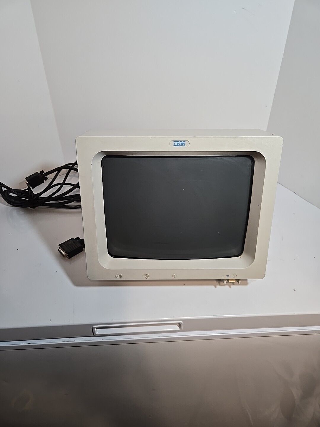 IBM 53F5798 Vintage PS/1 Computer Monitor, 1990