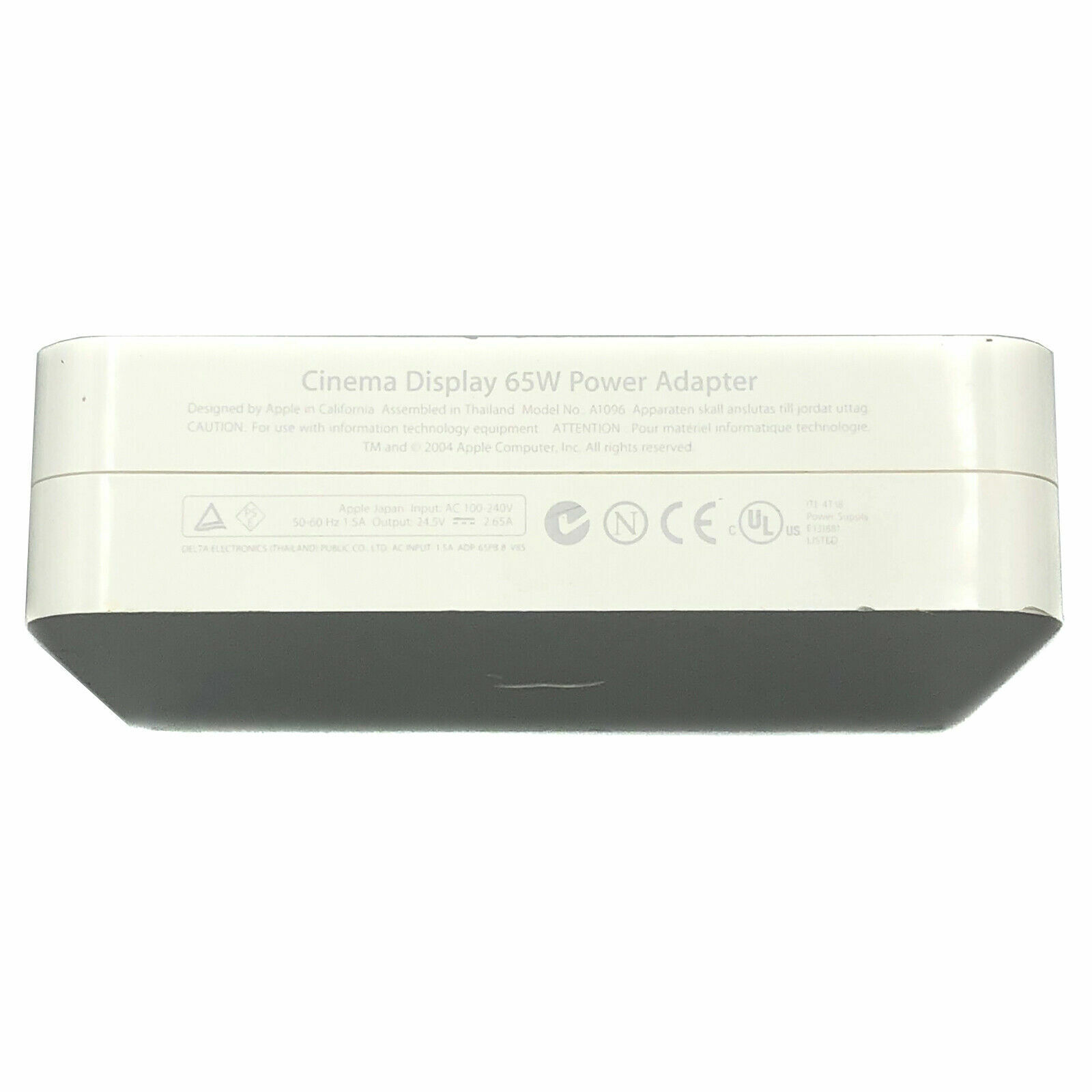 Authentic Apple A1096 A1097 A1098 Power Adapter For A1081-A1083 Cinema Display 