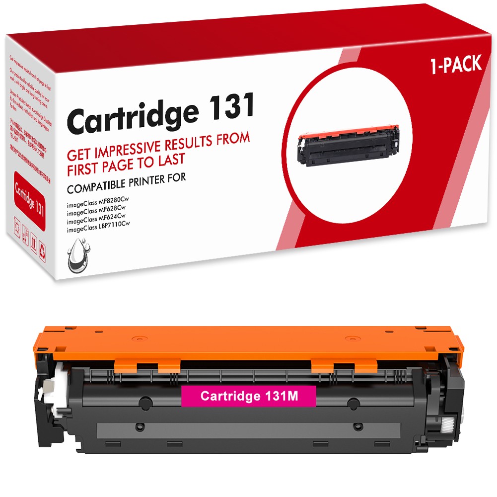 1PK Magenta Toner Cartridges Fits Canon ImageClass CRG-131 LBP-7110CW MF8280CW