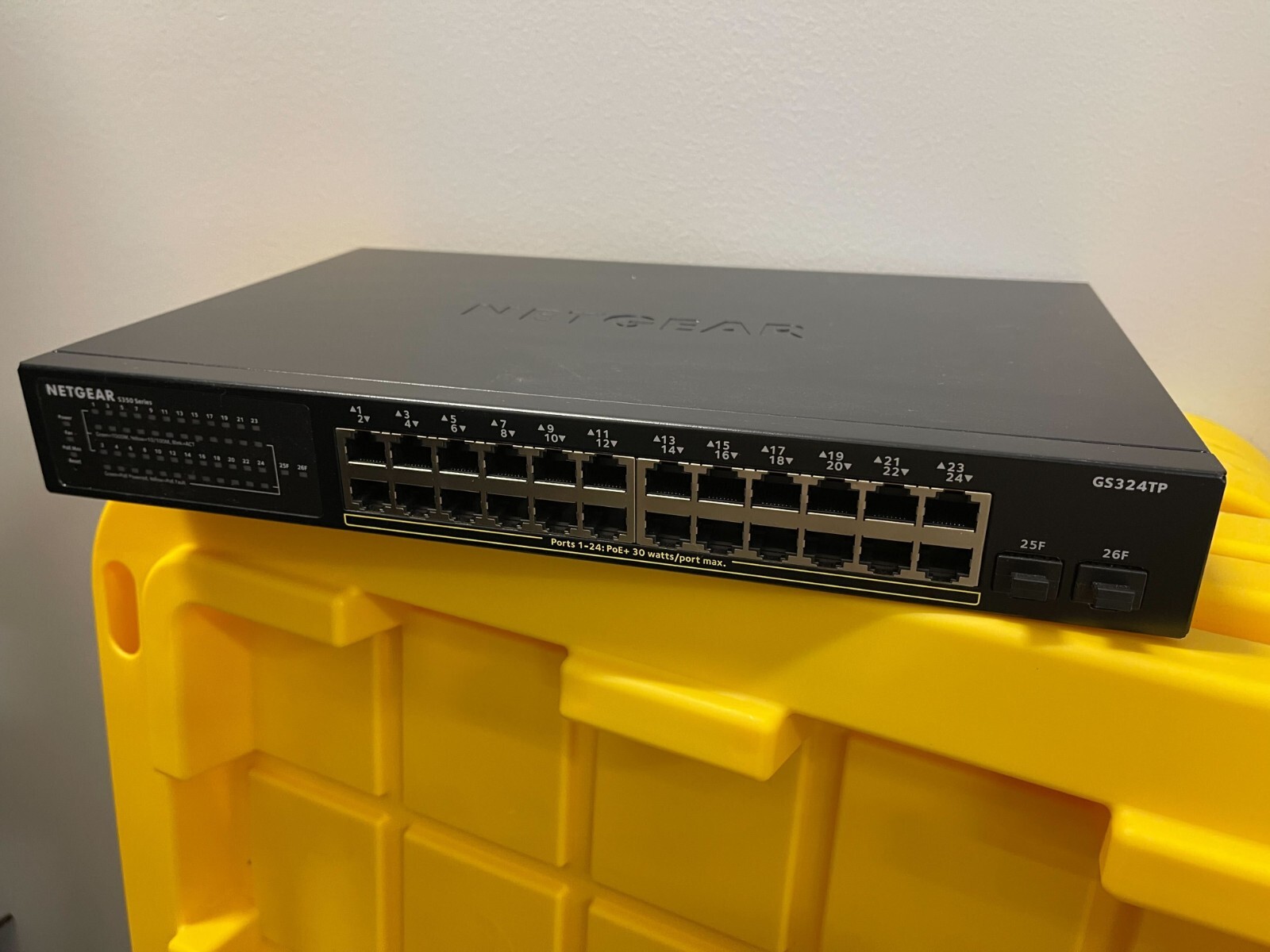 Netgear GS324TP-100NAS S350 Series 24-Ports Smart Managed Pro Switch