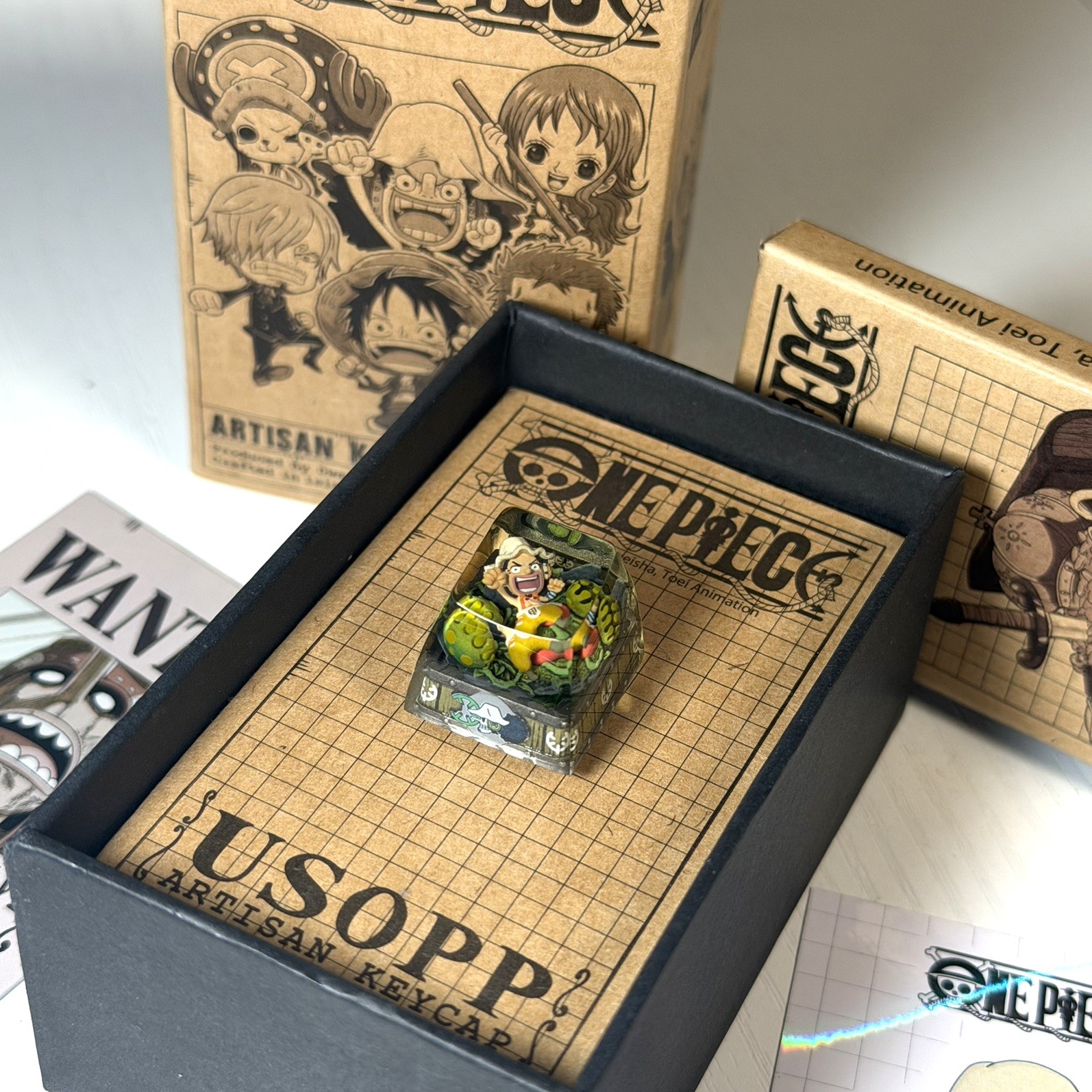 ONE PIECE USOPP Artisan Keycap Official Licensed Handmade