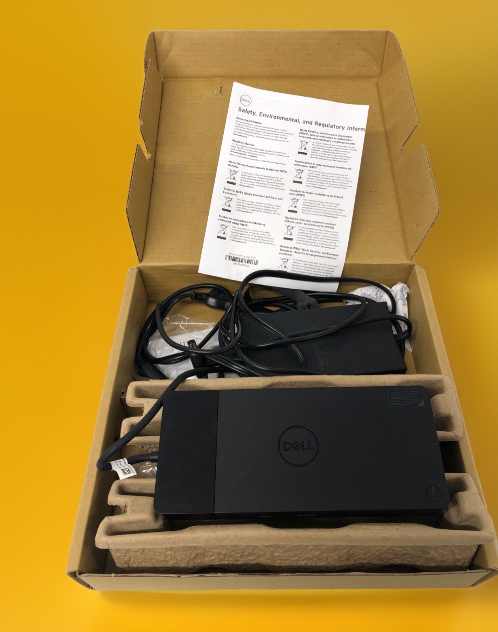 Dell WD19S180W USB 3.2 Powerful For Laptop USB-C Docking Station