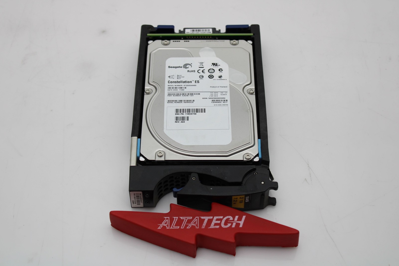 EMC 005050330 2TB 7.2K SAS 3.5" 6G HDD V3-VS07-020 Hard disk Drive
