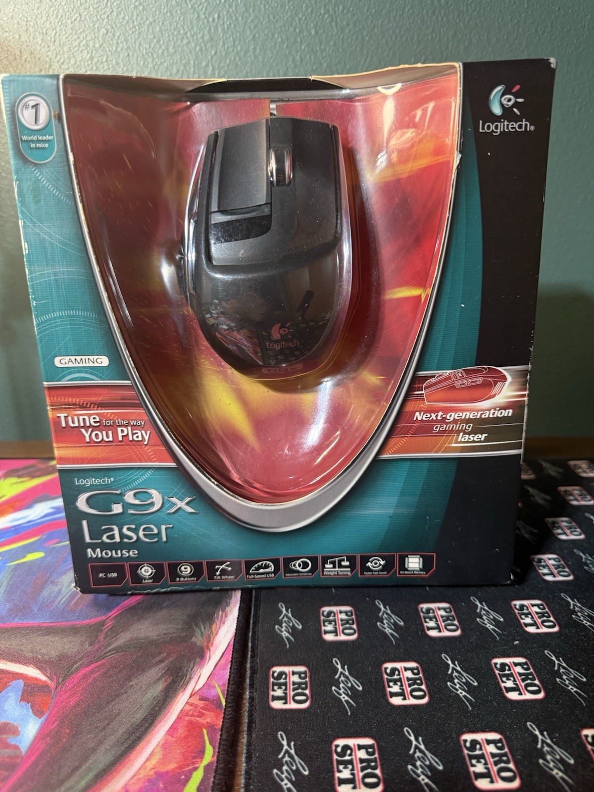 logitech G9x laser mouse Gaming PC Mouse 🔥🔥🔥