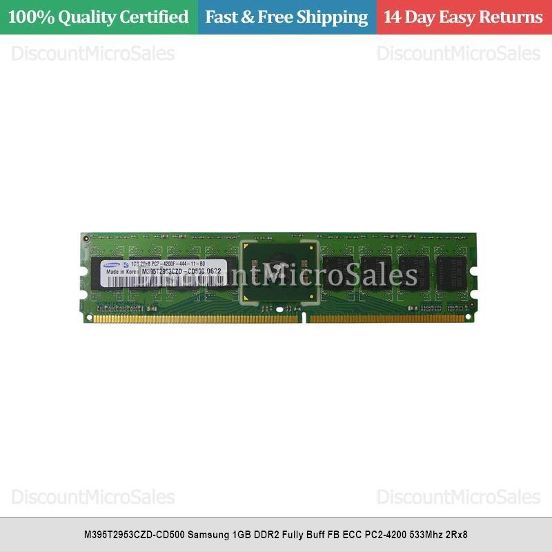 M395T2953CZD-CD500 Samsung 1GB DDR2 Fully Buff FB ECC PC2-4200 533Mhz 2Rx8