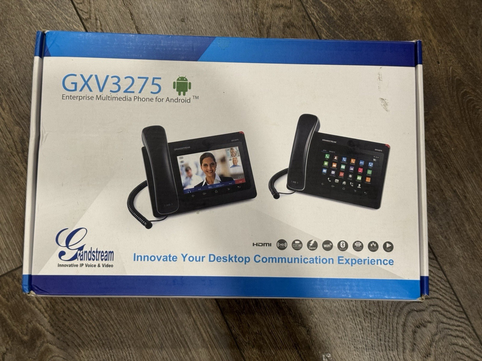 Grandstream GXV3275 7in. IP Phone - Black