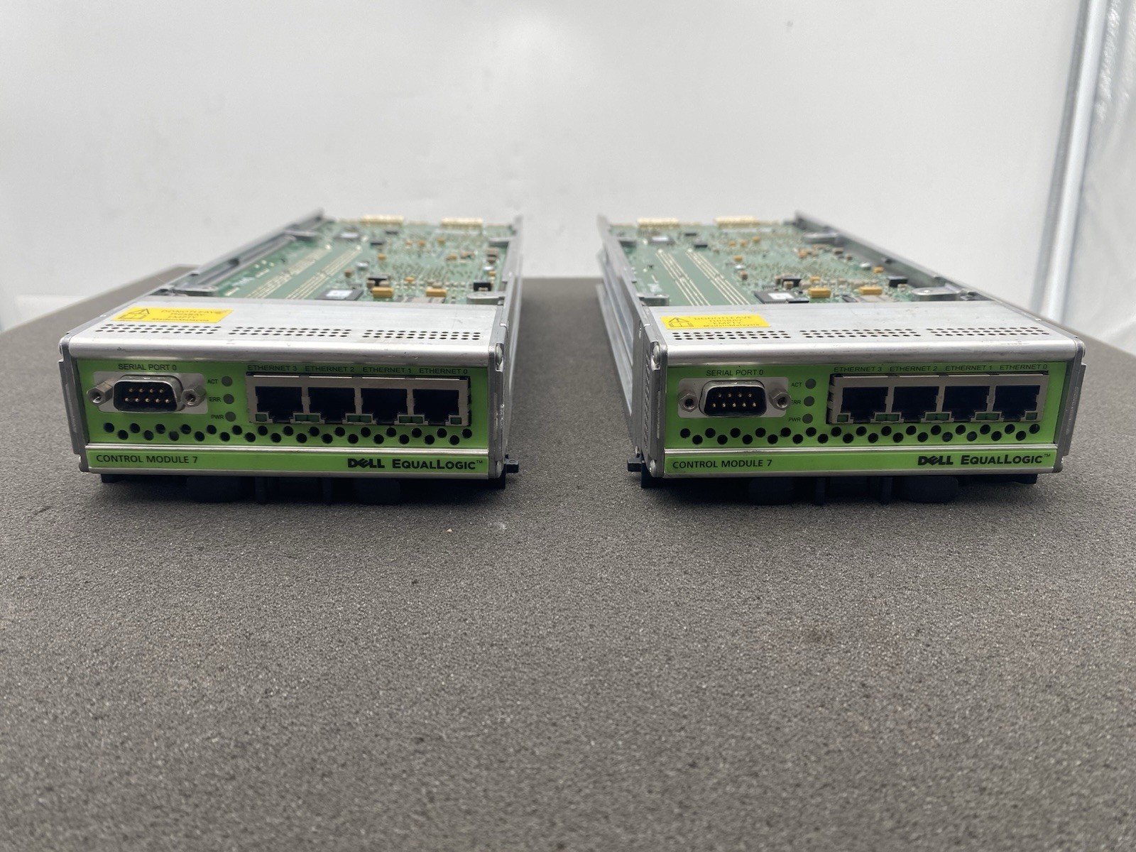 Lot Of 2 Dell RS-LRC-QF-2048-1603 EqualLogic Control Module 7 Controllers