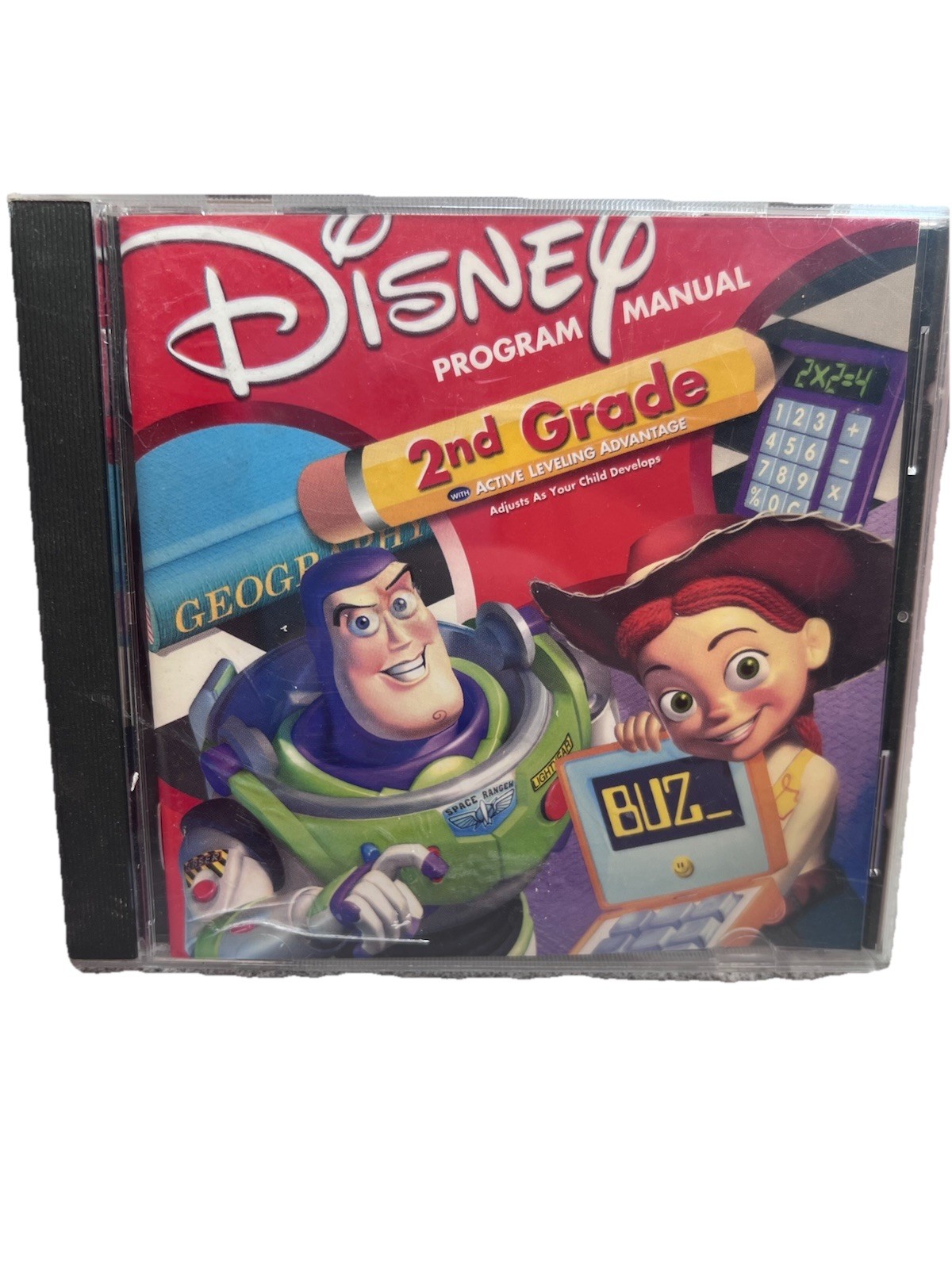 Disney Pixar Buzz Lightyear 1st Grade Program Manual (PC Windows/Mac, CD-ROM)