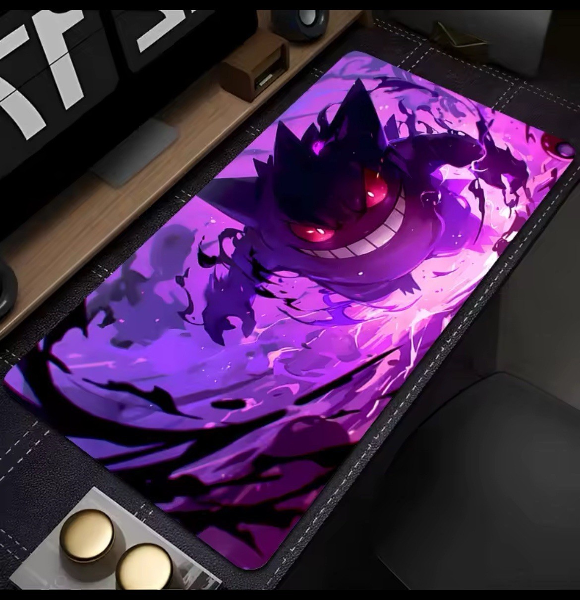 P-Pokemon-Gengar Grande Mousepad Large Gaming Mouse Pad