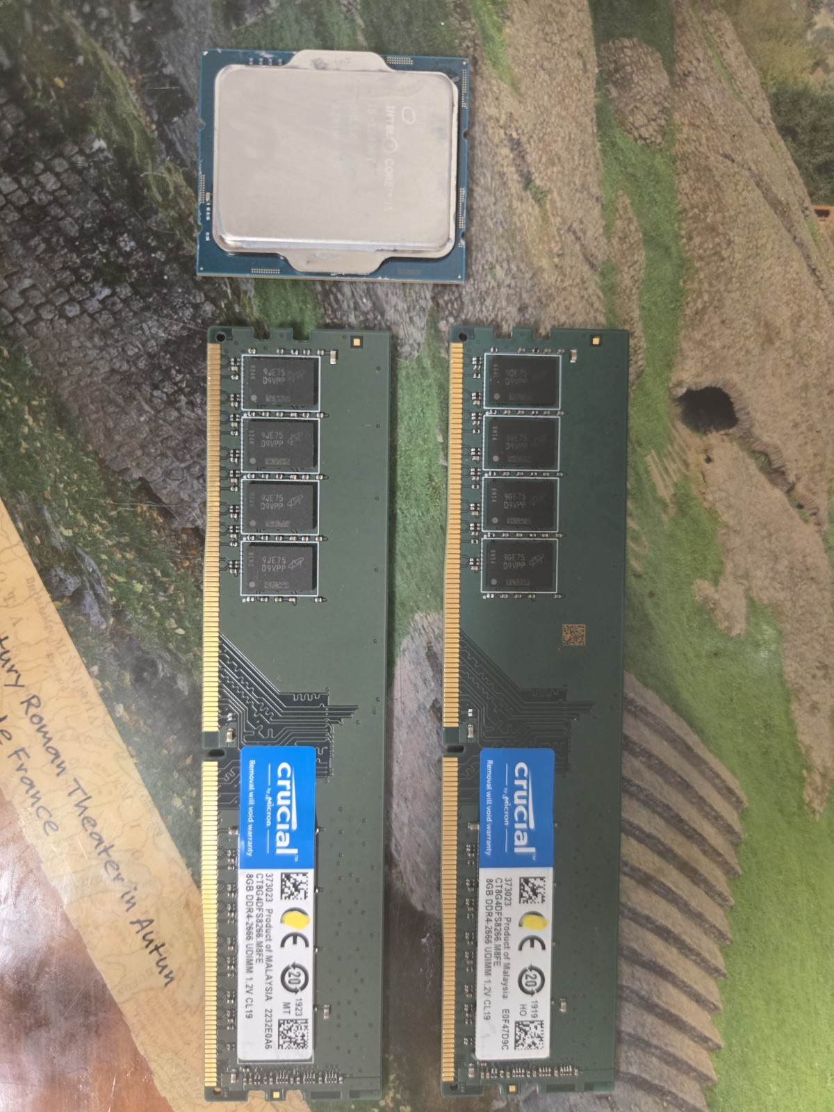 I5 12400t Lga 1700 Processor With 2x8gb 2666mhz Ddr4 16gb Ram