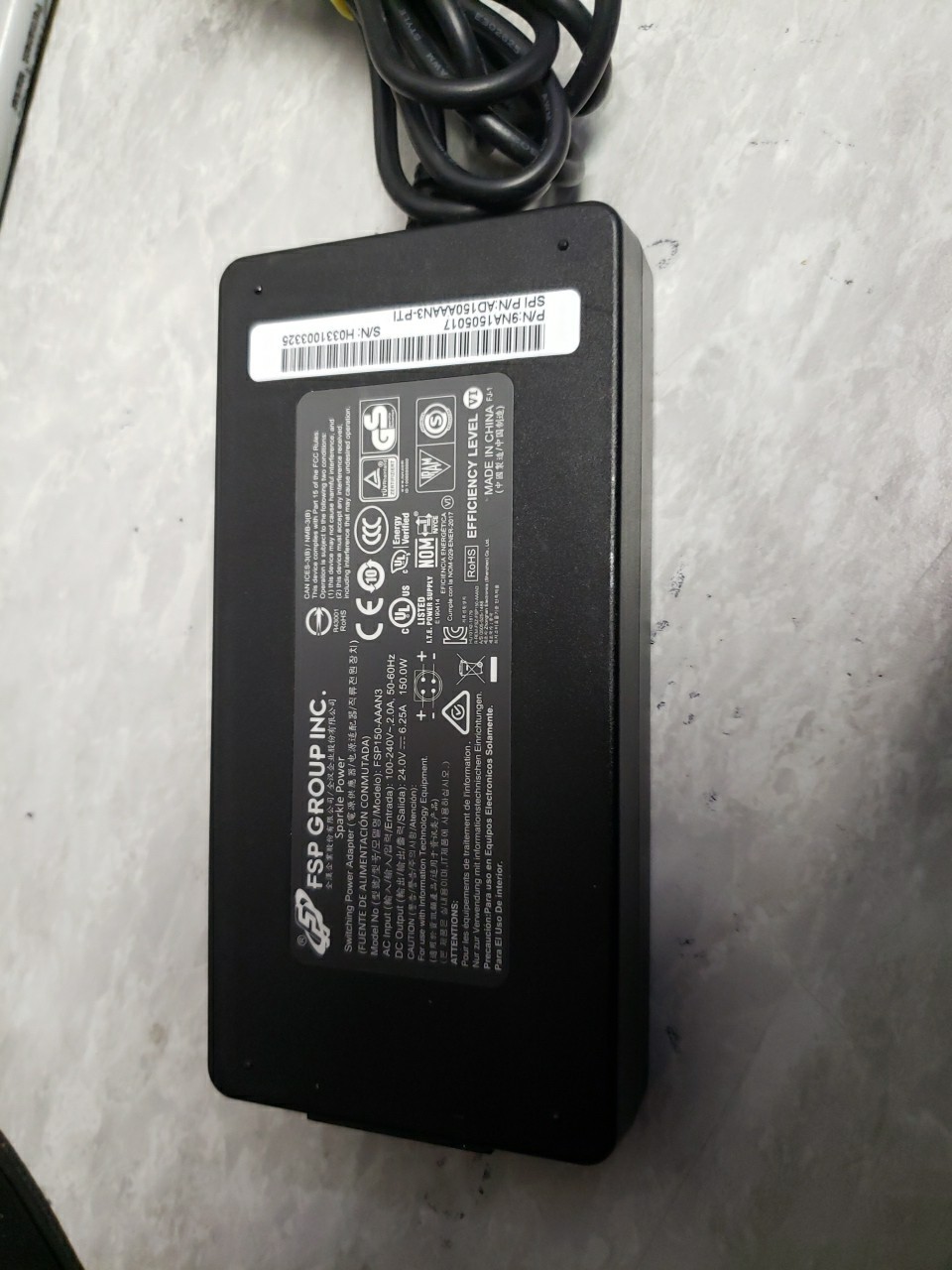 FSP FSP150-AAAN3 - 150W (24V, 6.25A  4 PIN ) Switching Power Adapter 