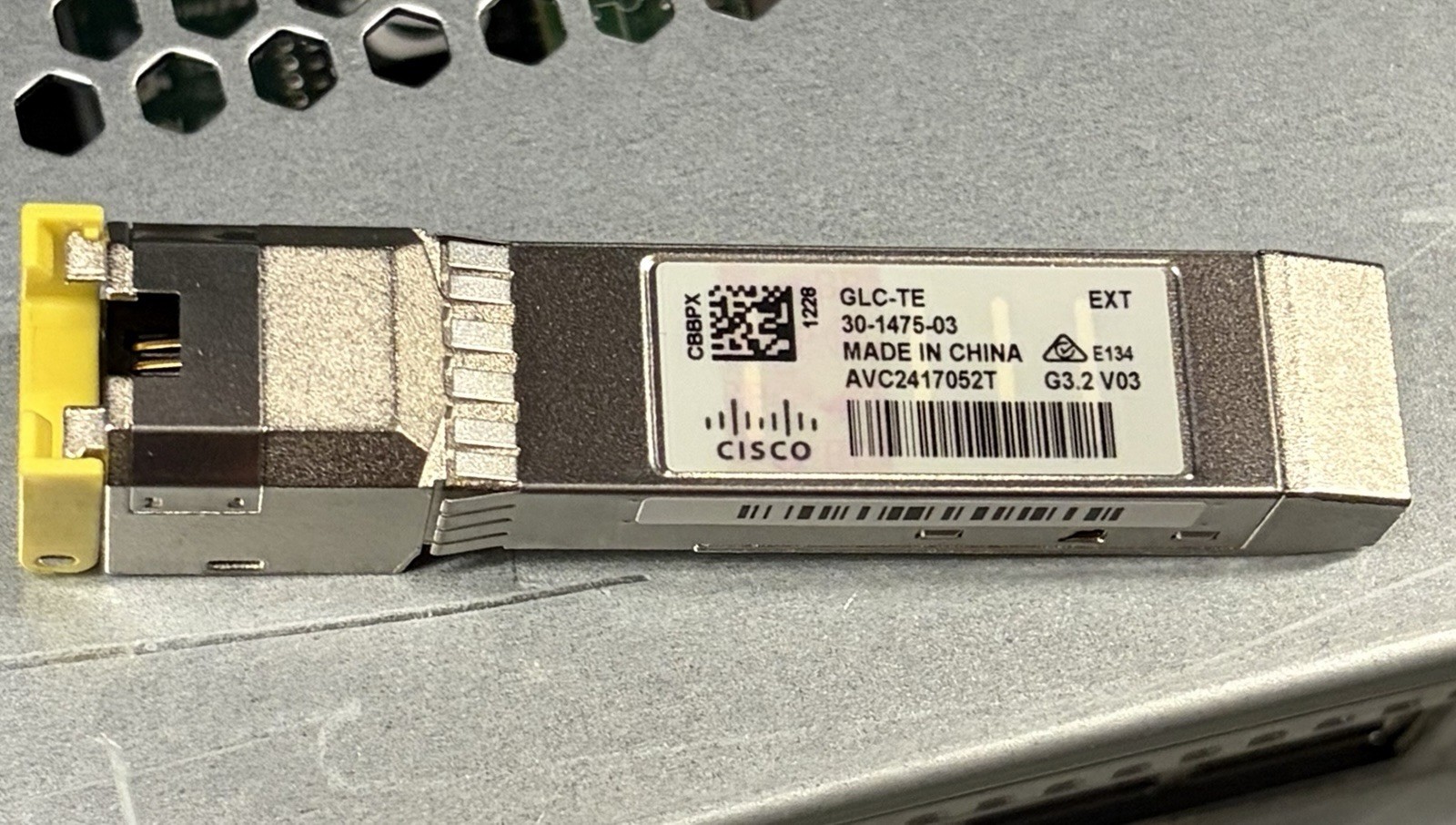 Cisco GLC-TE 1000BASE-T 30-1475-03 Genuine Cisco w/ Hologram