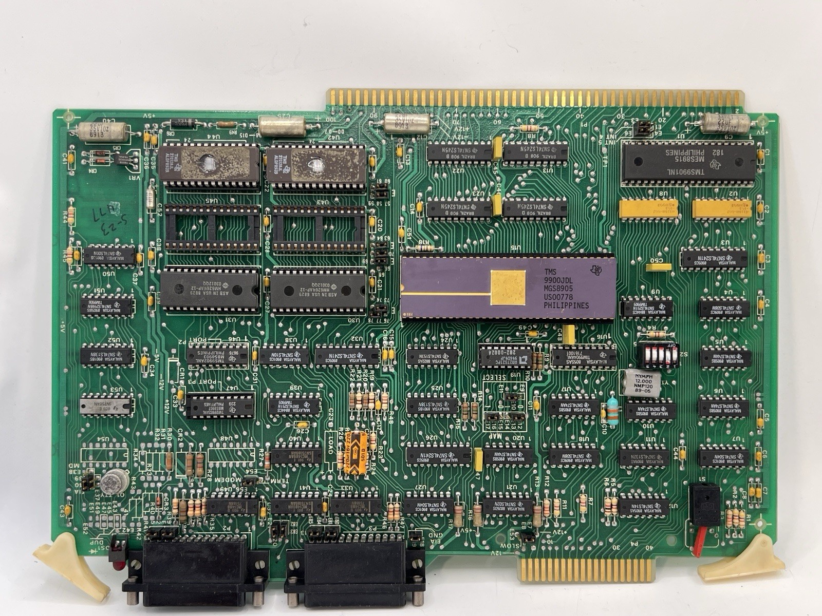 Texas Instruments TM990/101MB TMS9900JDL CPU PWB 2490194 Vintage Computer Board