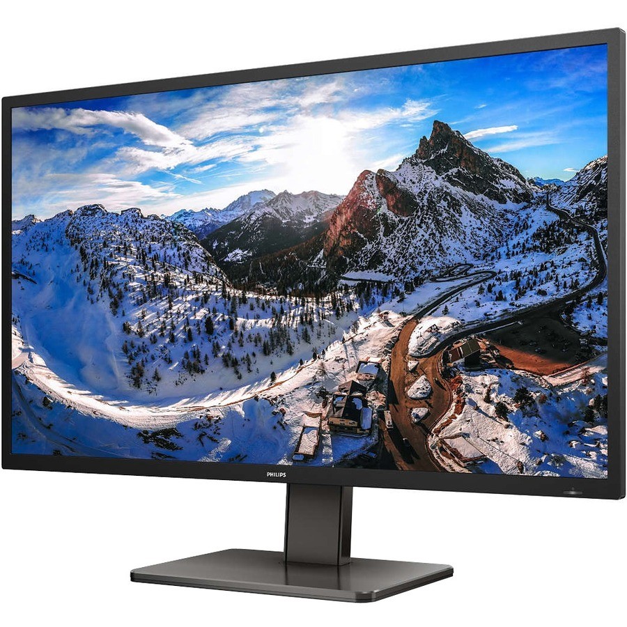 Philips Brilliance 439P1 42.5" 4K UHD WLED LCD Monitor - 16:9 - Textured Black