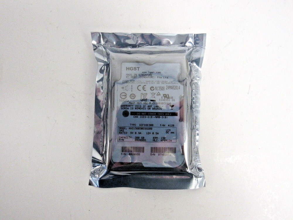 HGST HUC156030CSS200 Ultrastar C15K600 300GB, Internal, 15000RPM () Hard Drive