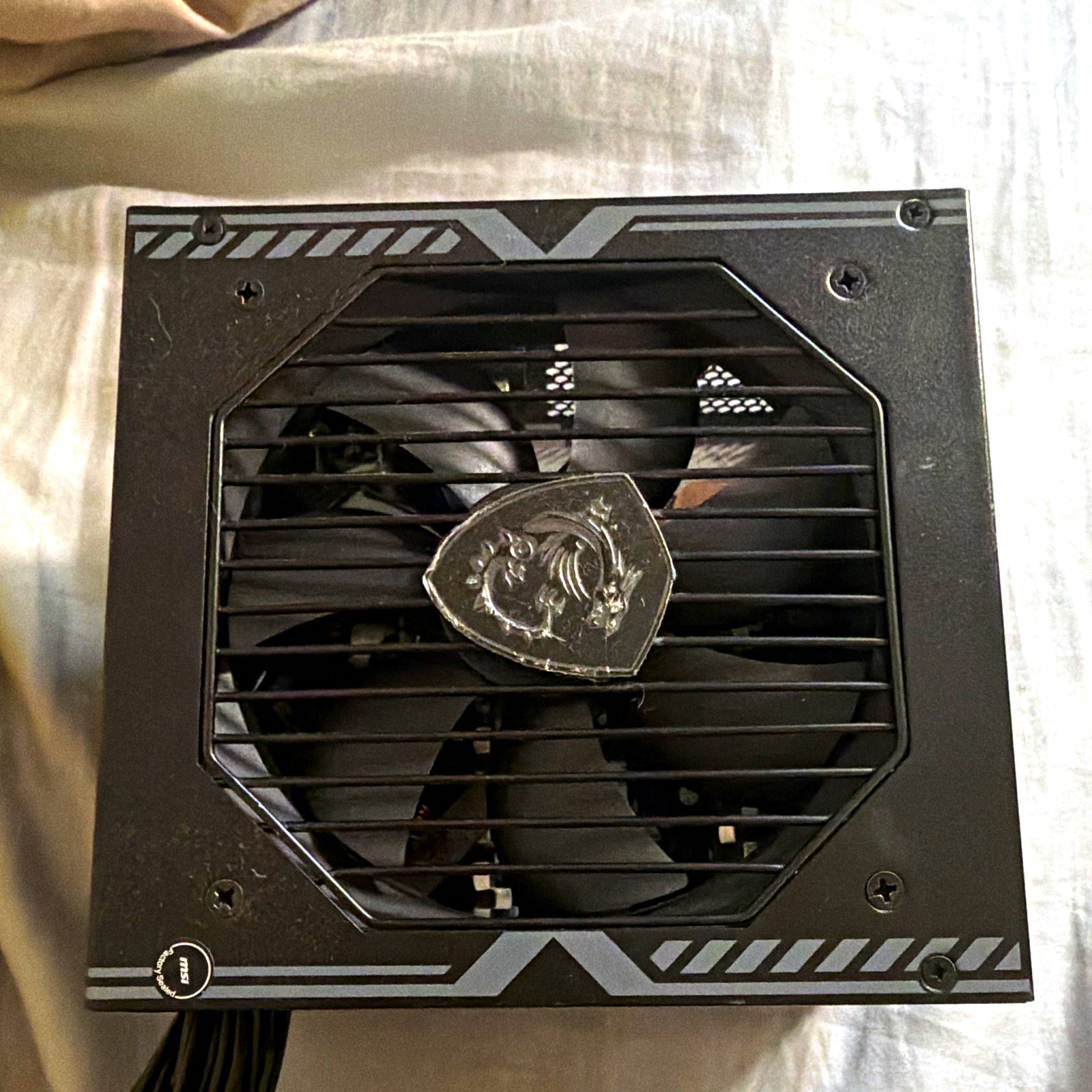 MSI MAG A550BN 550W 80 PLUS Bronze ATX Power Supply Black 24-Pin SATA