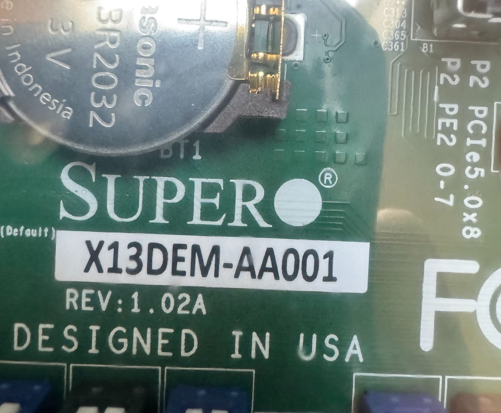 NEW SEALED Supermicro X13DEM Dual LGA-4677 Motherboard DDR5 32-DIMM 4th/5th Xeon
