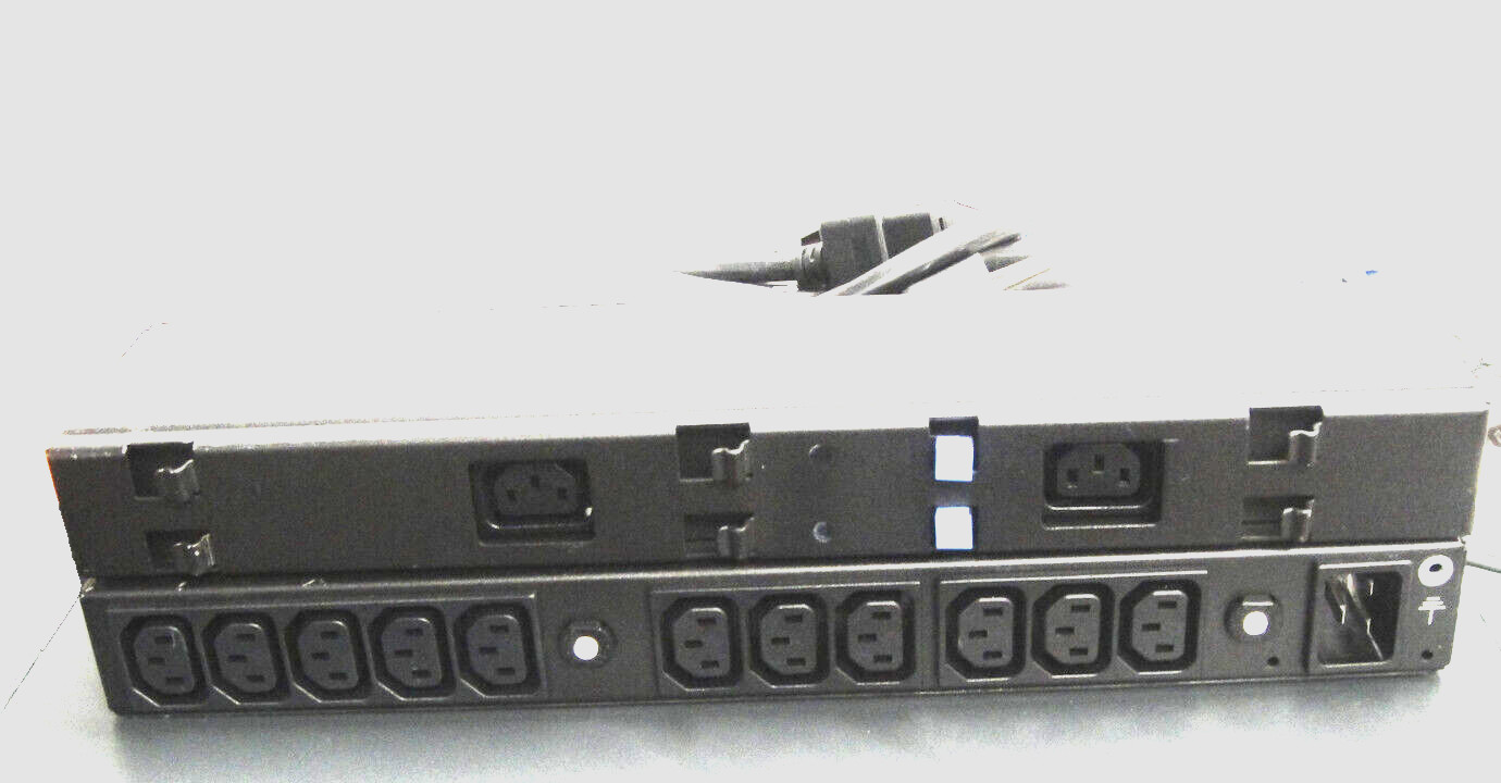 2 Dell PDU AP6020 13x C13 Outlets L5-20P input cable 100-120VAC 1Ø 16/20A 1T890