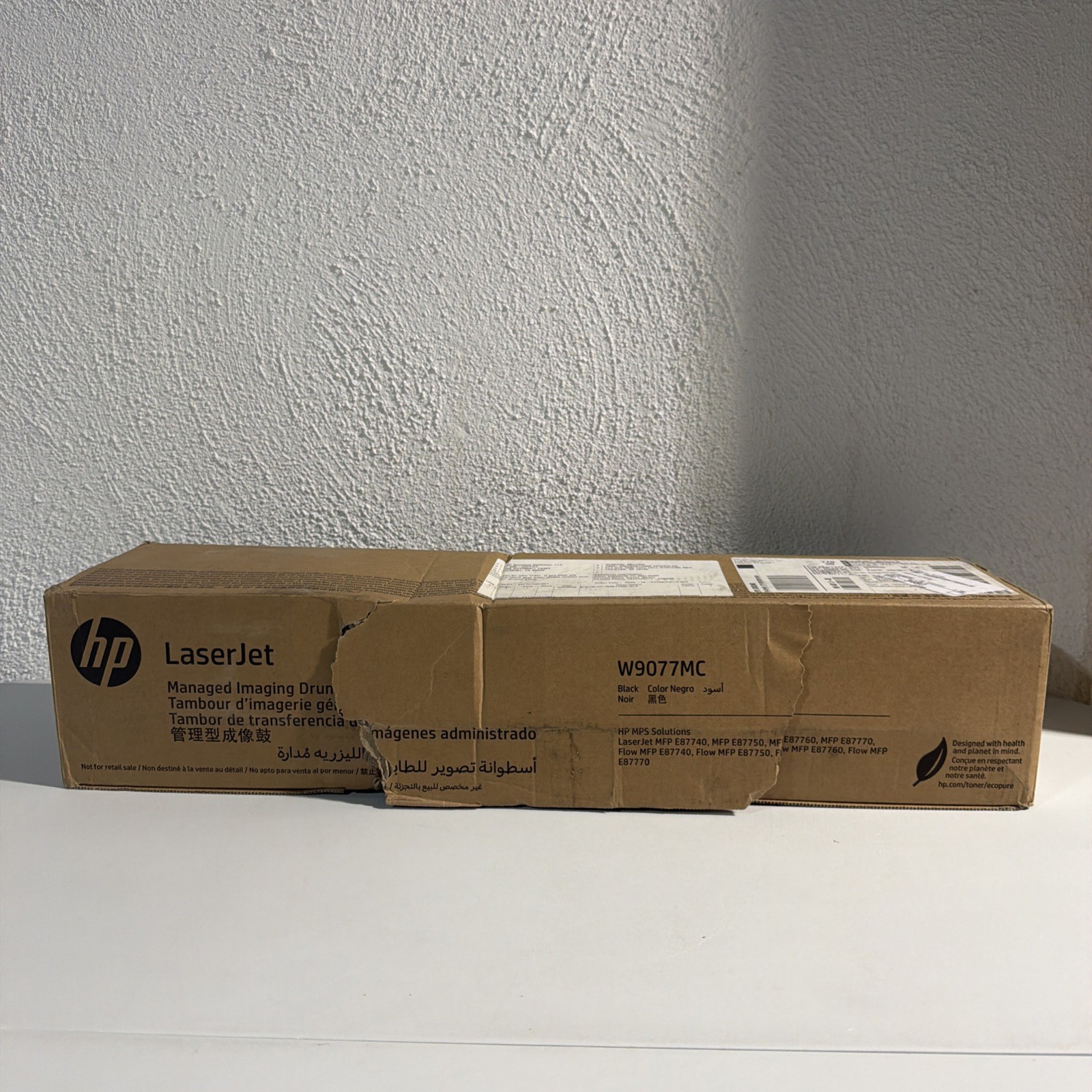 HP Laserjet W9077MC Black Managed Imaging Drum Genuine Sealed Box New