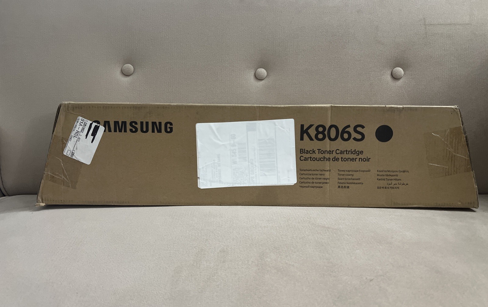 original Genuine  Samsung - HP Toner black CLT-K806S  CLTK806S  SS593A neu C 