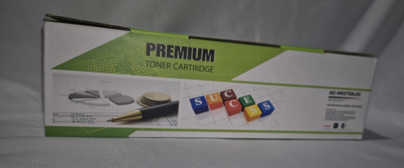 New Premium Toner Cartridge AC-H0278AJU Black For HP CE278A 78A Canon 128 Jumbo