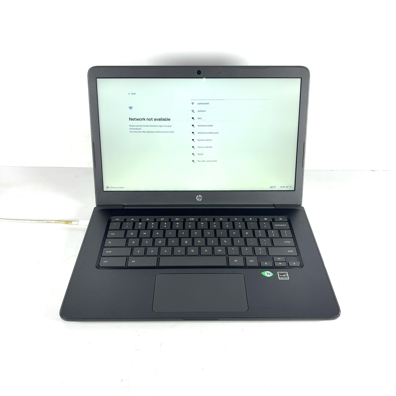 HP 14a G5 14" HD Touch 1.60GHz AMD A4-9120C 1.60GHz 4GB RAM 32GB eMMC