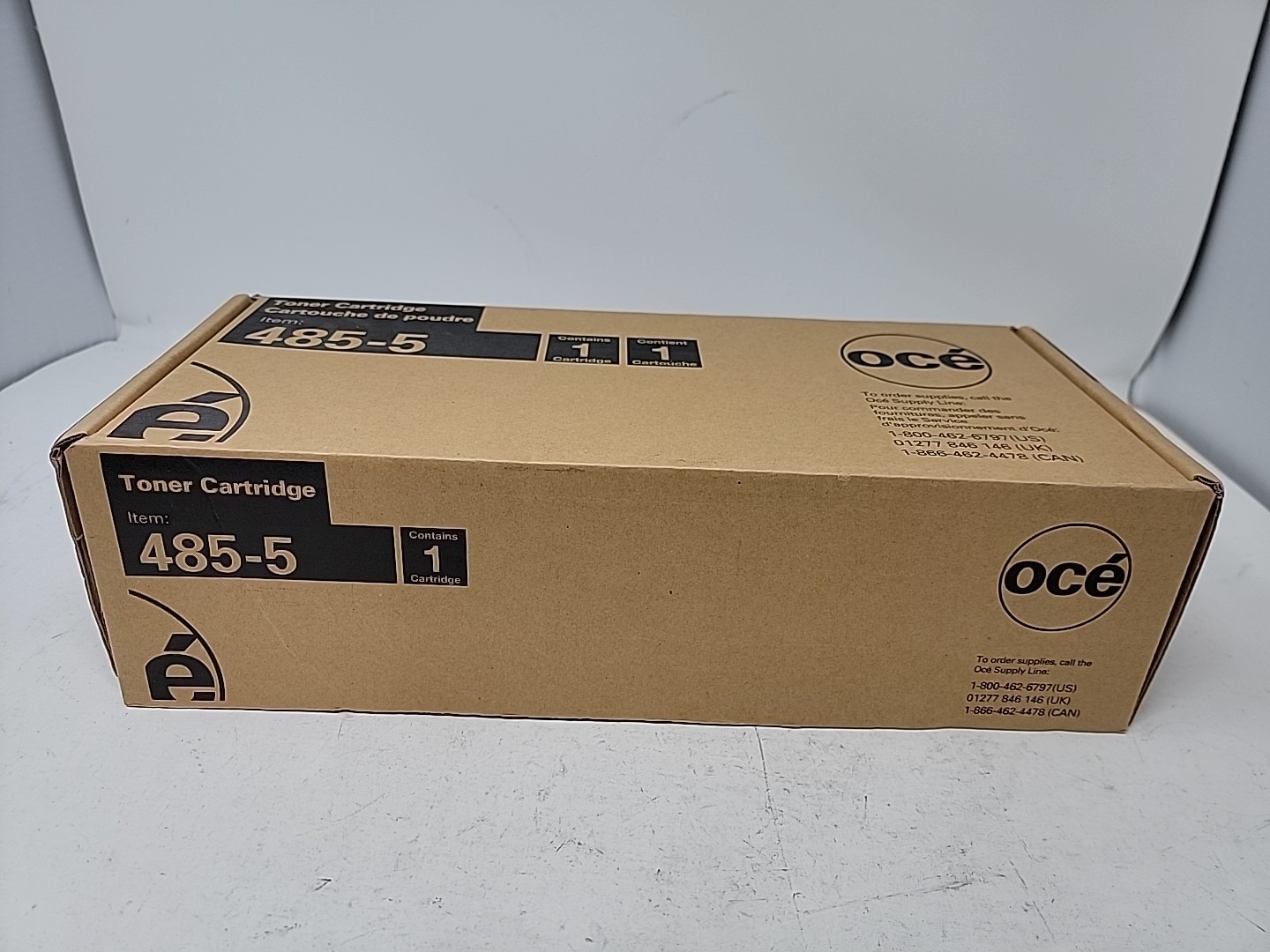 Oce 485-5 Toner Cartridge For Fox3000, New In Open Box