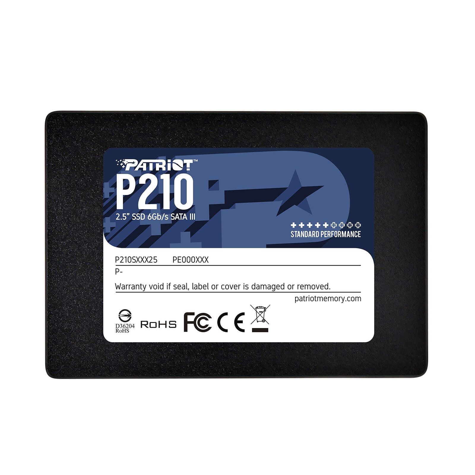 Patriot P210 SATA 3 128GB SSD 2.5 Inch