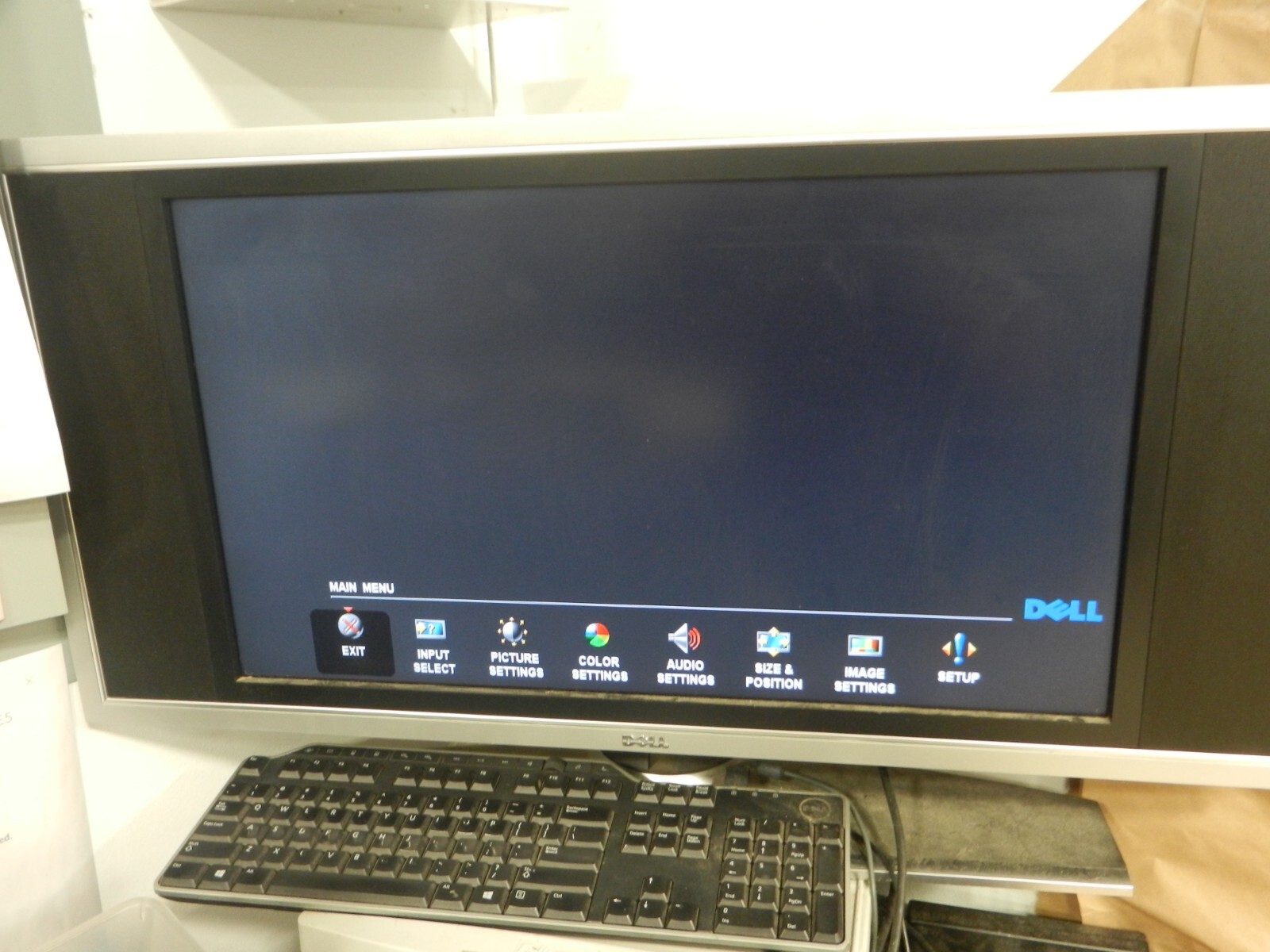 VINTAGE - Dell W2606C 26 inch  LCD TV Television Monitor gaming? - CONNECTICUT *