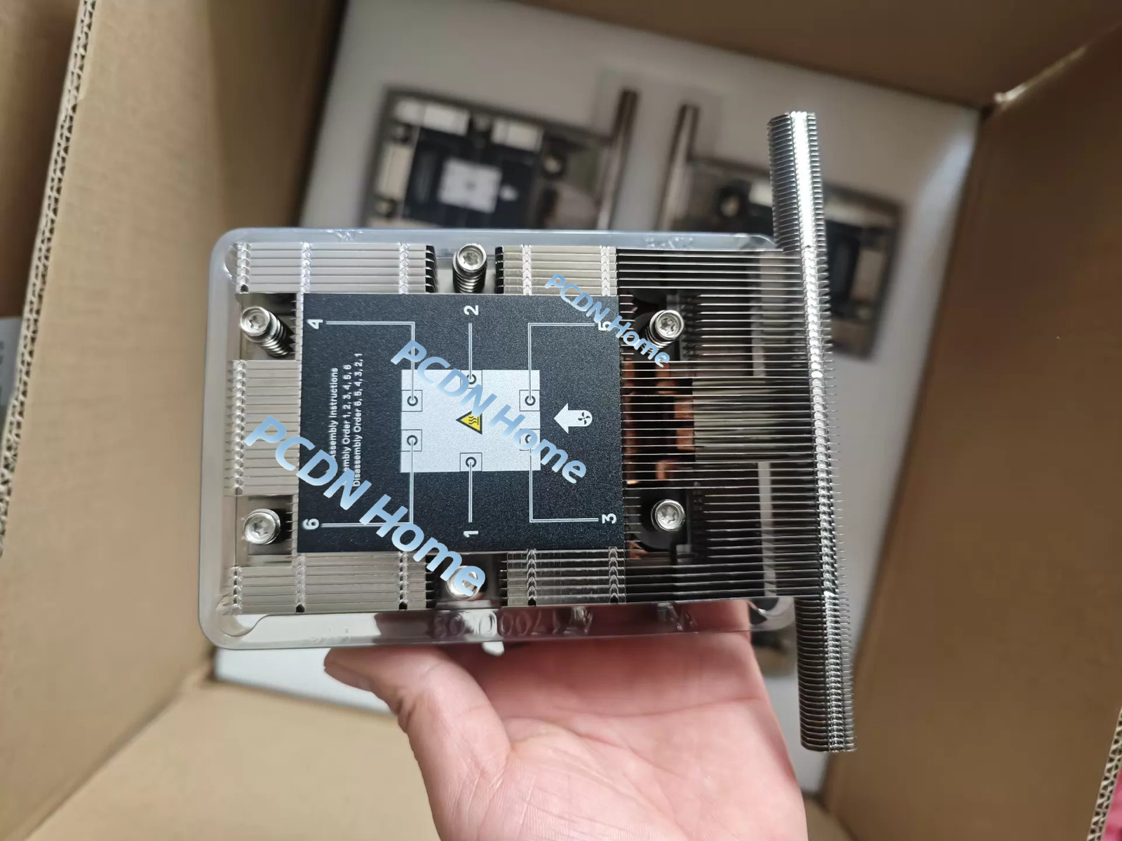 New DW02D Dell R7625 High Performance 1U Heatsink