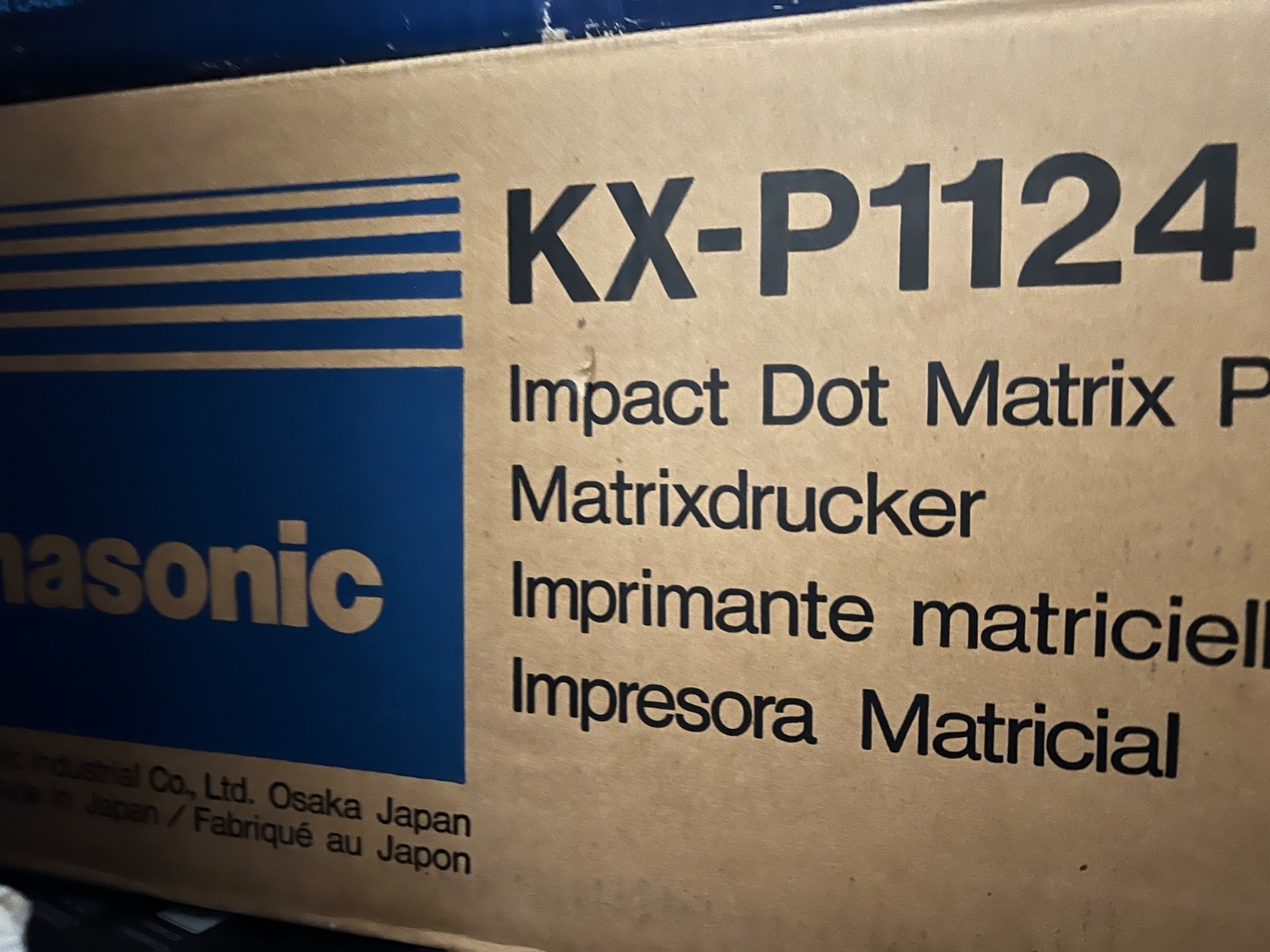 Panasonic KX-P1124 Point of Sale Dot Matrix Printer