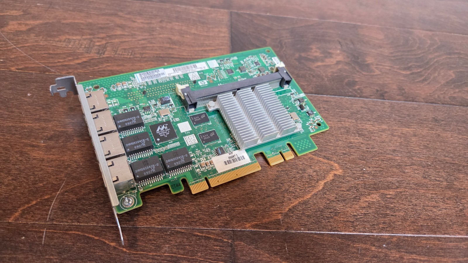 HP NC360T Dual Port 1GB Network Adapter 412646-001 Full Height Bracket