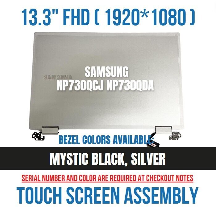 Np730qda-ka1us OEM Samsung LCD 13.3